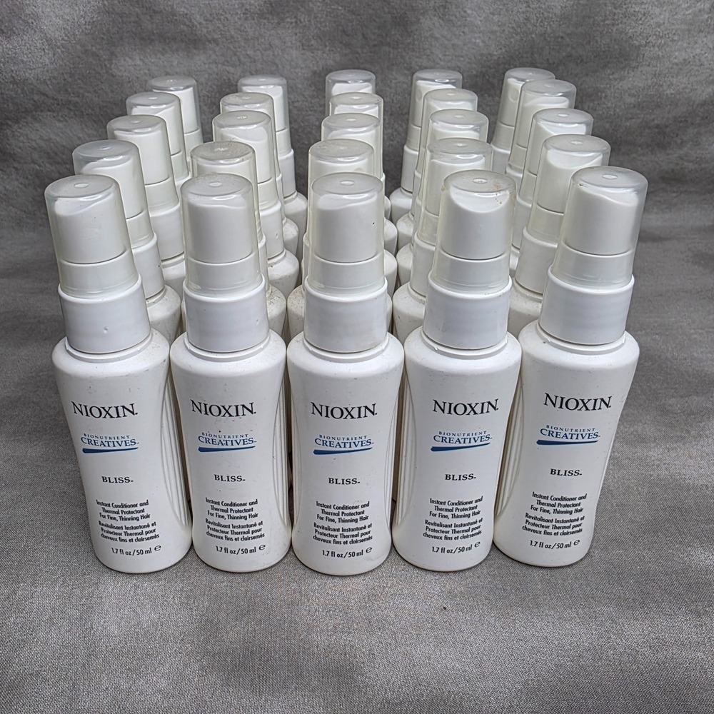 (X25) Nioxin Creatives BLISS Instant Conditioner/Thermal Protectant 1.7 fl oz ea